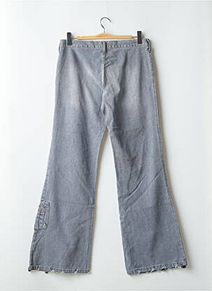 Jean coupe flare stretch taille basse gris CIMARRON femme