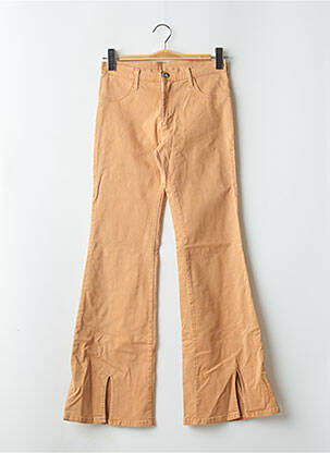 Jean coupe flare stretch orange CIMARRON femme