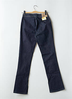 Jeans coupe slim tissage brut taille haute bleu CIMARRON femme