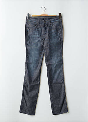 Jeans coupe slim effet usé délavé taille normale bleu CIMARRON femme