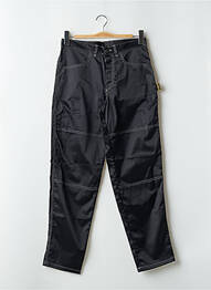 Pantalon droit taille haute taille haute noir DDP femme