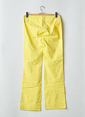 Pantalon droit jaune BE YOU K pour femme seconde vue