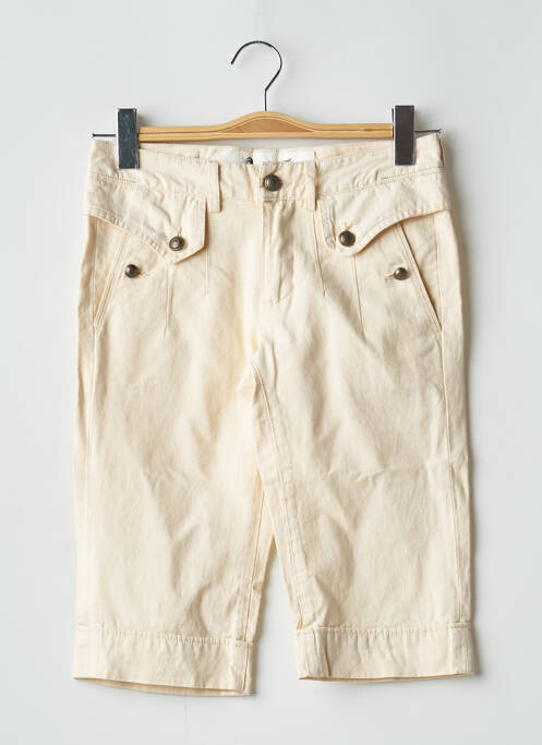 Pantacourt taille normale taille normale beige APRIL 77 femme