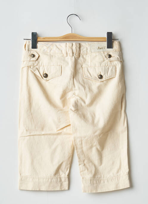 Pantacourt taille normale taille normale beige APRIL 77 femme
