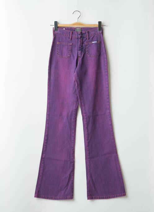 Jeans bootcut violet CIMARRON pour femme