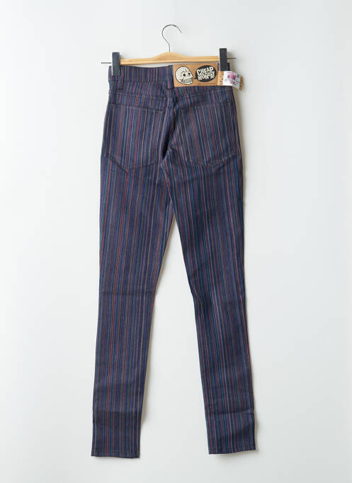 Jeans coupe slim violet CHEAP MONDAY pour femme