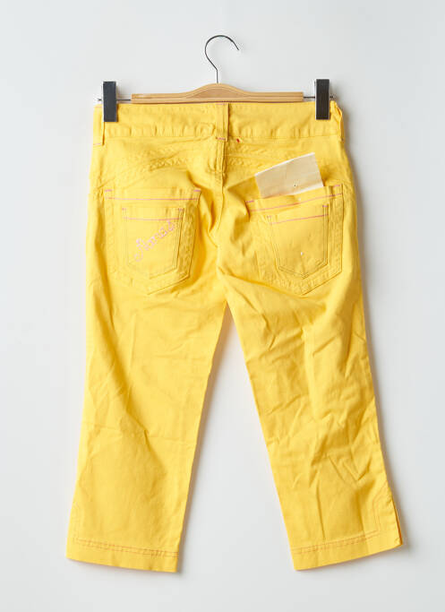 Pantacourt jaune CIMARRON pour femme