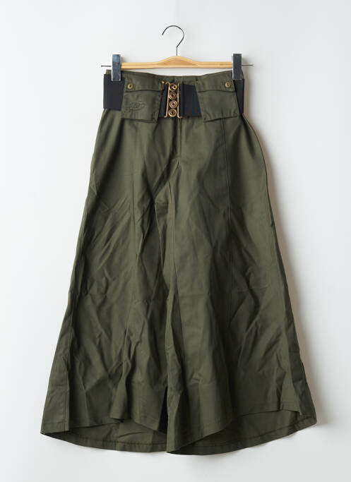 Pantacourt vert BE YOU K pour femme