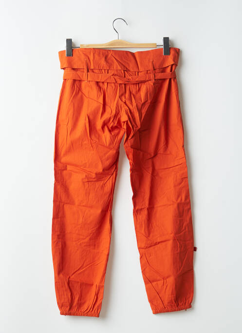 Pantalon 7/8 orange BE YOU K pour femme