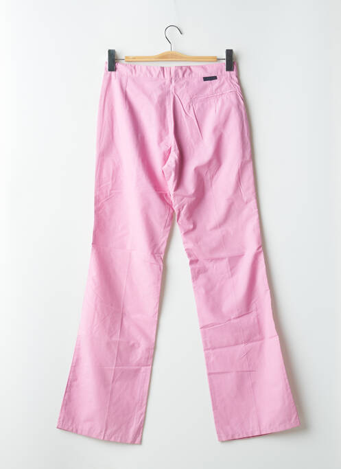 Pantalon droit rose BE YOU K pour femme