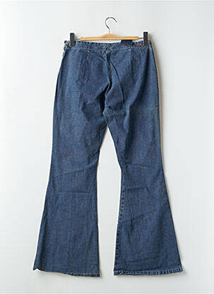 Jean coupe flare stretch taille haute bleu TEDDY SMITH femme