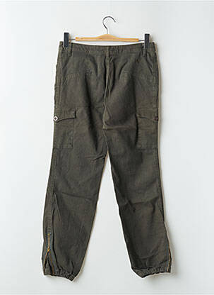 Pantalon cargo taille normale taille normale vert TEDDY SMITH femme