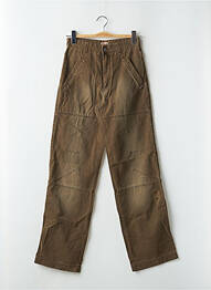 Pantalon droit coupe droite marron TEDDY SMITH INDUSTRY garcon
