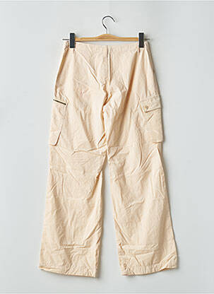 Pantalon cargo coupe droite beige TEDDY SMITH INDUSTRY fille
