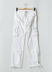 Pantalon cargo blanc TEDDY SMITH pour homme seconde vue