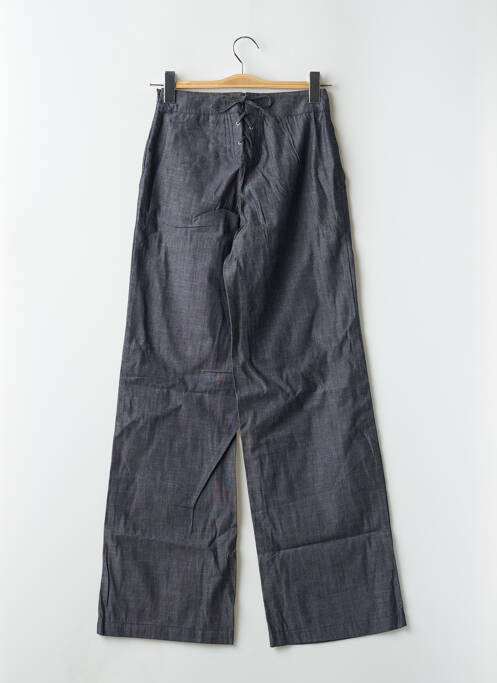 Pantalon flare stretch taille haute bleu TEDDY SMITH femme