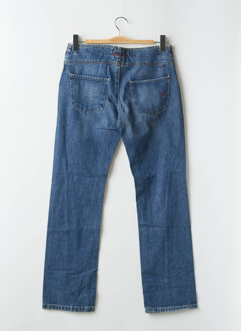 Jeans coupe droite stretch taille normale bleu TEDDY SMITH femme