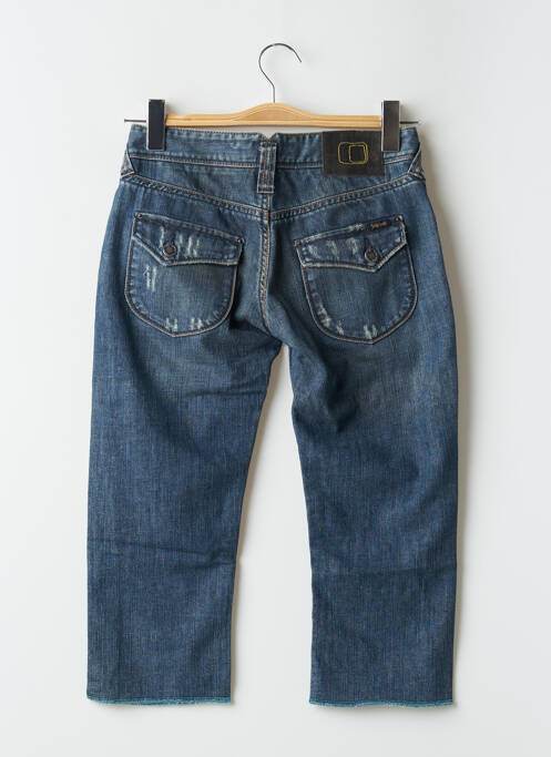 Pantacourt bleu TEDDY SMITH pour femme