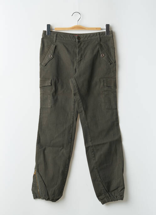 Pantalon cargo vert TEDDY SMITH pour femme