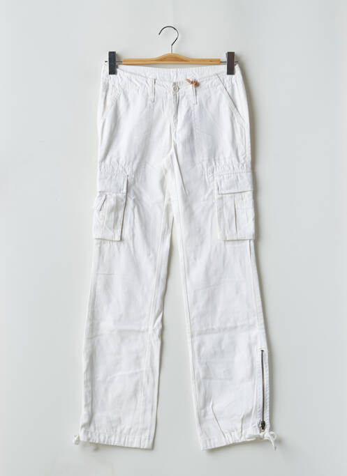 Pantalon cargo blanc TEDDY SMITH pour homme