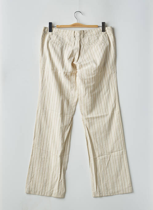 Pantalon droit beige 2 TWO pour femme