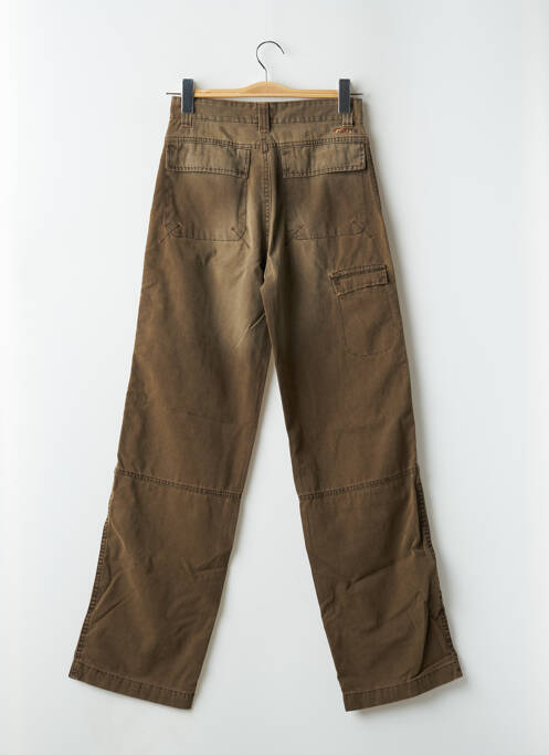 Pantalon droit marron TEDDY SMITH INDUSTRY pour garçon