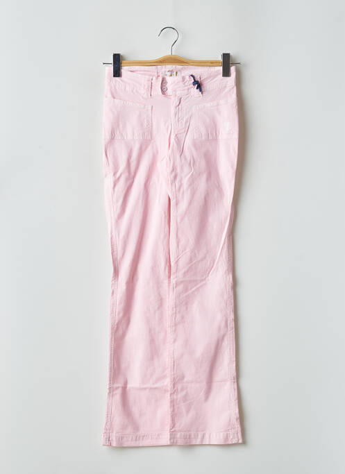 Pantalon flare rose TEDDY SMITH INDUSTRY pour fille