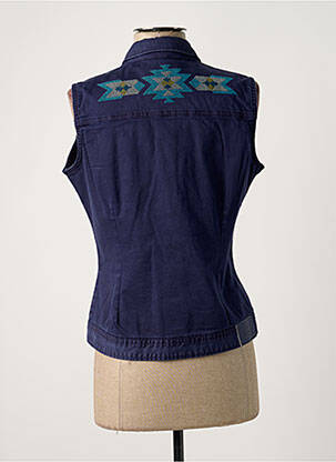 Veste casual poches bleu KAPORAL femme
