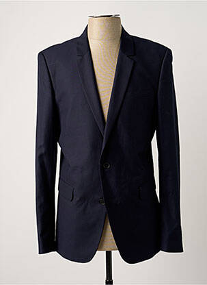 Blazer bleu ELEVEN PARIS pour homme