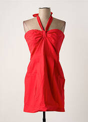 Robe courte rouge PEPE JEANS pour femme seconde vue