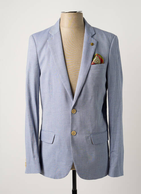 Blazer bleu SCOTCH & SODA pour homme