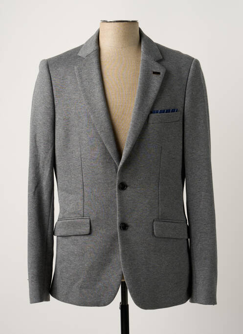 Blazer gris SCOTCH & SODA pour homme