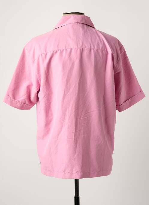 Chemise manches courtes rose FIRETRAP pour homme