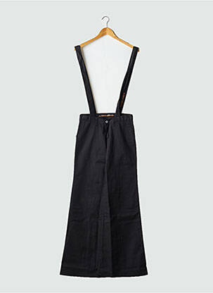 Pantalon flare taille haute taille haute noir LA BRIGADA INTERNACIONAL femme