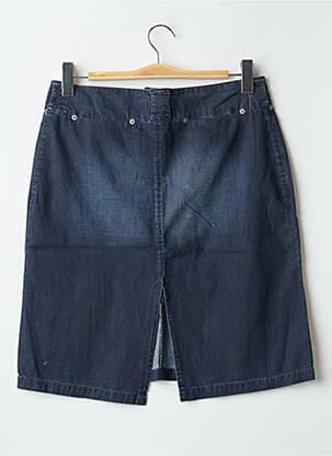 Jupe mi-longue stretch bleu TEDDY SMITH femme