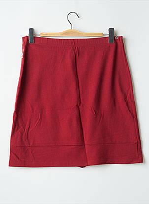 Jupe mi-longue stretch rouge LONSDALE femme