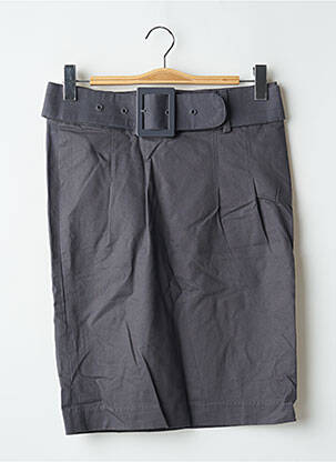 Jupe mi-longue taille à pinces gris VERO MODA femme
