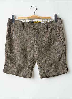 Bermuda taille basse taille basse marron MISS SIXTY femme