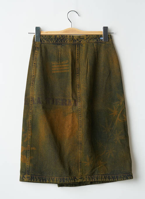 Jupe mi-longue bleu CIMARRON pour femme