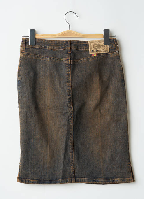 Jupe mi-longue bleu CIMARRON pour femme