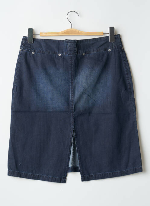 Jupe mi-longue bleu TEDDY SMITH pour femme