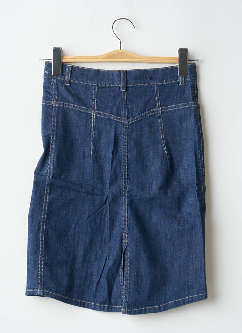 Jupe mi-longue bleu TEDDY SMITH pour femme