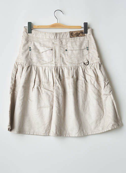 Jupe mi-longue gris APRIL 77 pour femme