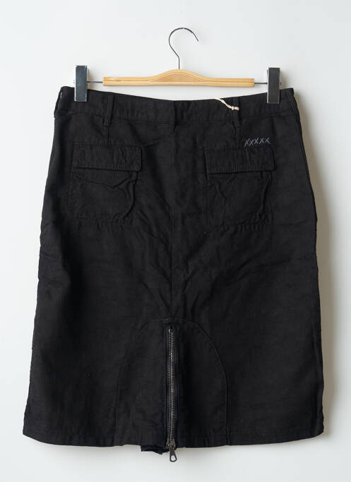 Jupe mi-longue noir SCHOOL RAG pour femme