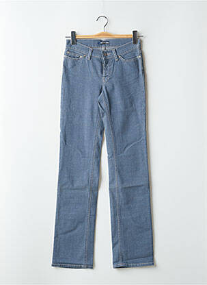 Jeans coupe slim tissage brut taille normale bleu SCHOOL RAG femme