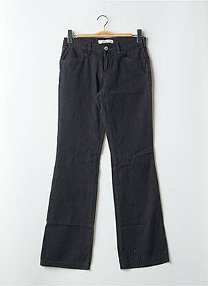 Jean coupe flare stretch taille normale gris SCHOOL RAG femme