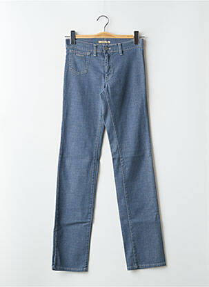 Jeans coupe slim tissage brut taille normale bleu SCHOOL RAG femme
