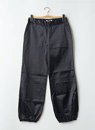 Pantalon droit taille élastique taille normale noir SCHOOL RAG femme