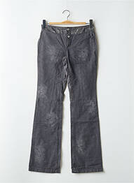 Jeans coupe droite taille normale taille normale gris SCHOOL RAG femme