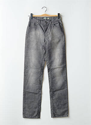 Jeans coupe droite taille normale taille normale gris SCHOOL RAG femme